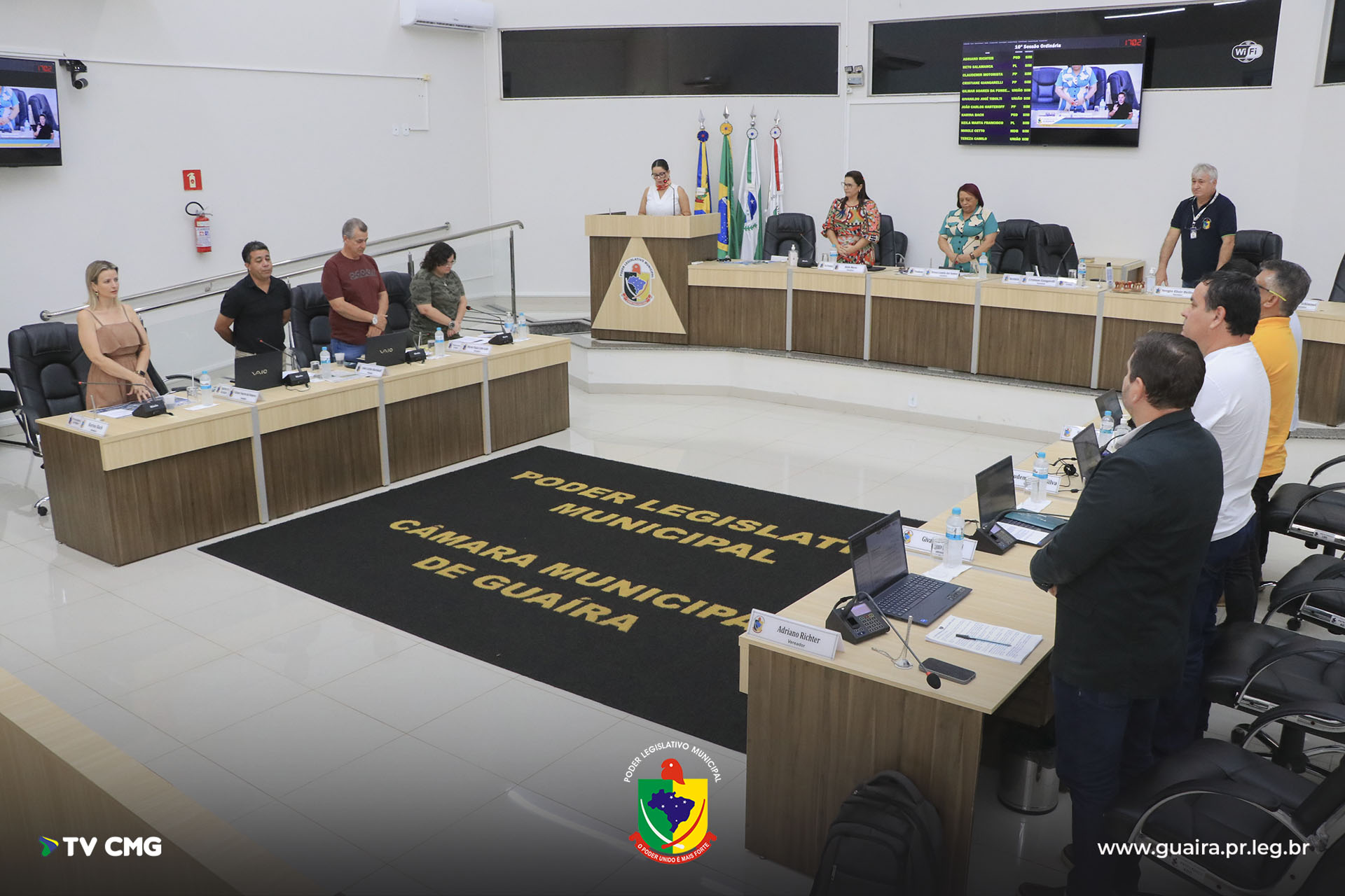 10ª SESSÃO É MARCADA POR APROVAÇÃO E APRESENTAÇÃO DE PROJETOS