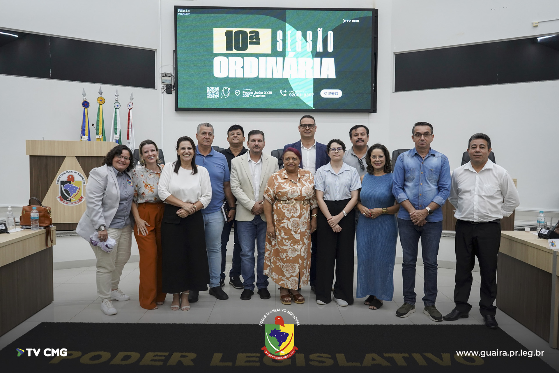 10ª SESSÃO ORDINÁRIA APROVA PARLAMENTO INTERNACIONAL, PROGRAMA PARA IDOSOS E REJEITA PROJETOS