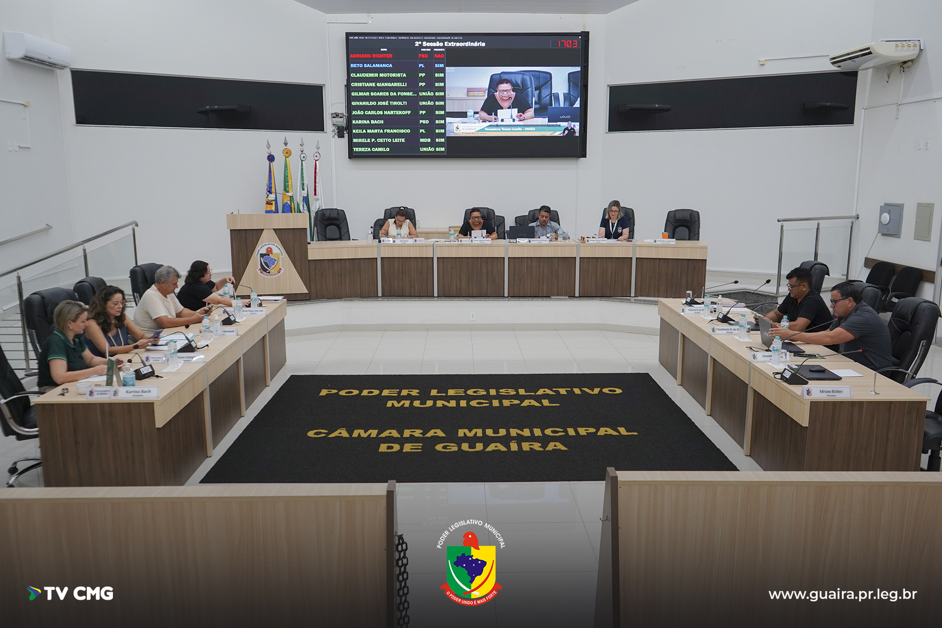 2ª SESSÃO EXTRAORDINÁRIA: APROVADOS (1ª VOTAÇÃO) REAJUSTES, CRÉDITOS E REPASSES À SAÚDE