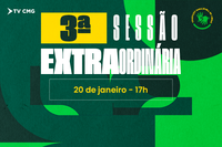 ATENÇÃO À PAUTA DA 3ª SESSÃO EXTRAORDINÁRIA