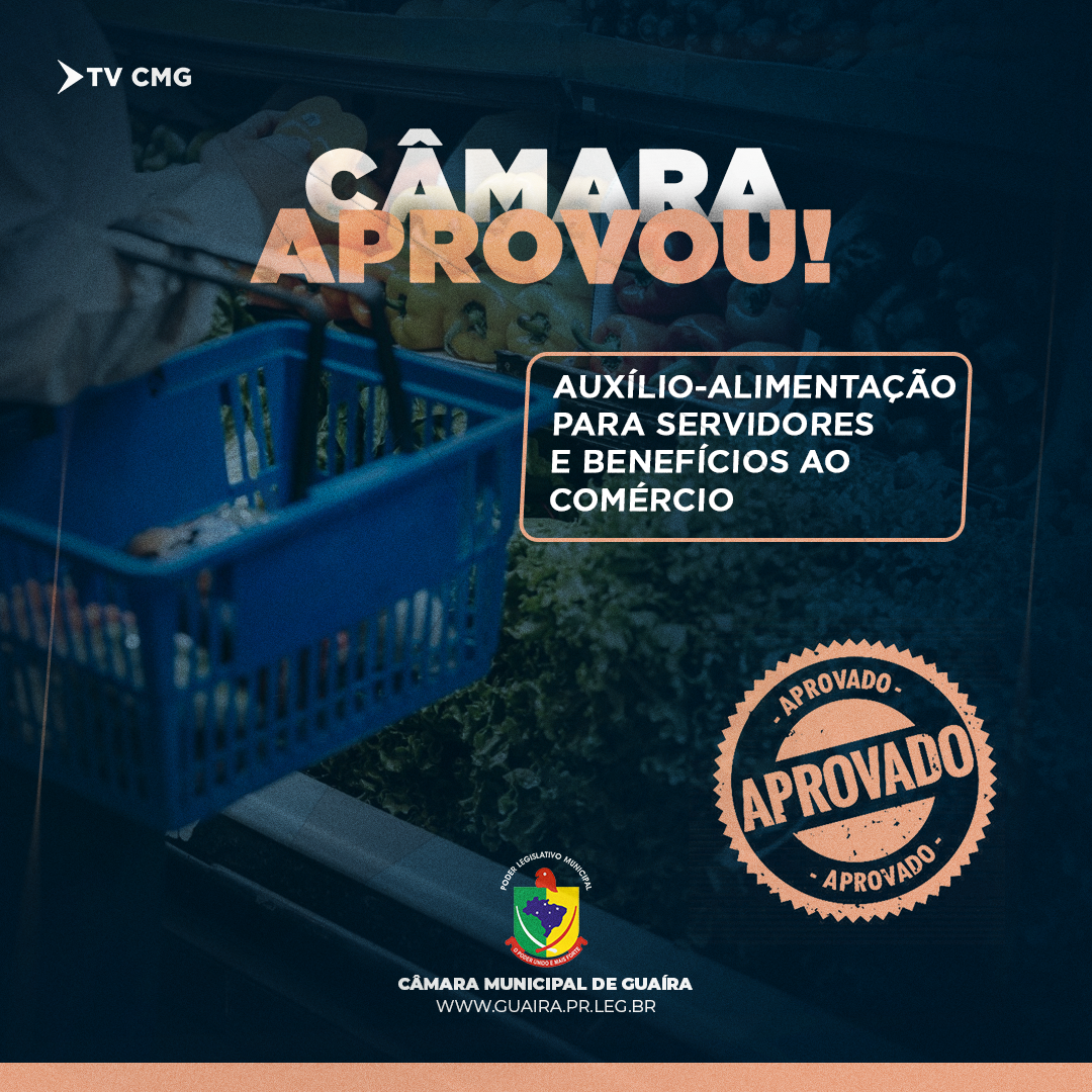 AUXÍLIO ALIMENTAÇÃO DOS SERVIDORES MUNICIPAIS AUMENTA PARA R$ 500
