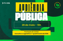 CÂMARA E PREFEITURA PRESTARÃO CONTAS EM AUDIÊNCIA PÚBLICA