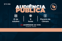 CÂMARA CONVOCA POPULAÇÃO PARA AUDIÊNCIA PÚBLICA SOBRE ORÇAMENTO MUNICIPAL