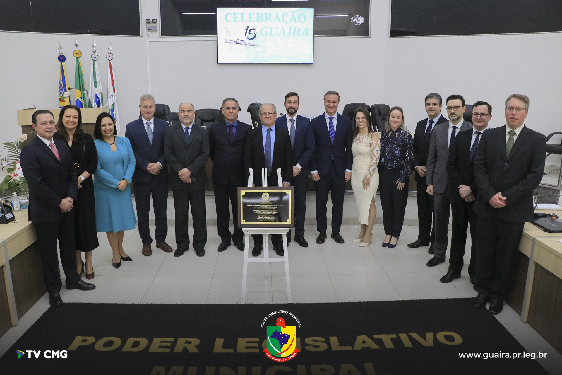 LEGISLATIVO SEDIA COMEMORAÇÃO DE 15 ANOS DA JUSTIÇA FEDERAL EM GUAÍRA