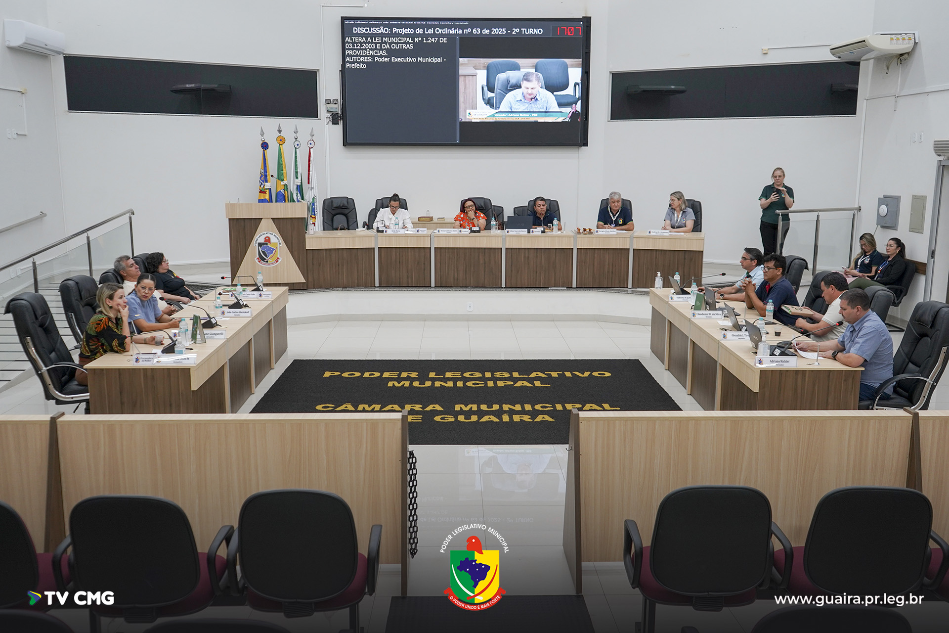 CMG APROVA QUATRO PROJETOS EM SESSÃO EXTRAORDINÁRIA