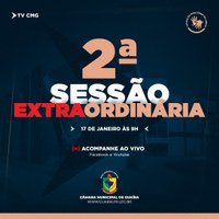 CMG REALIZARÁ A 2ª EXTRAODINÁRIA DO ANO