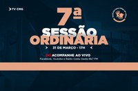 CONFIRA OS PROJETOS EM VOTAÇÃO E INDICAÇÕES DA 7ª SESSÃO ORDINÁRIA