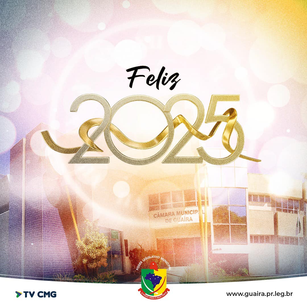 FELIZ ANO NOVO, GUAIRENSES! 
