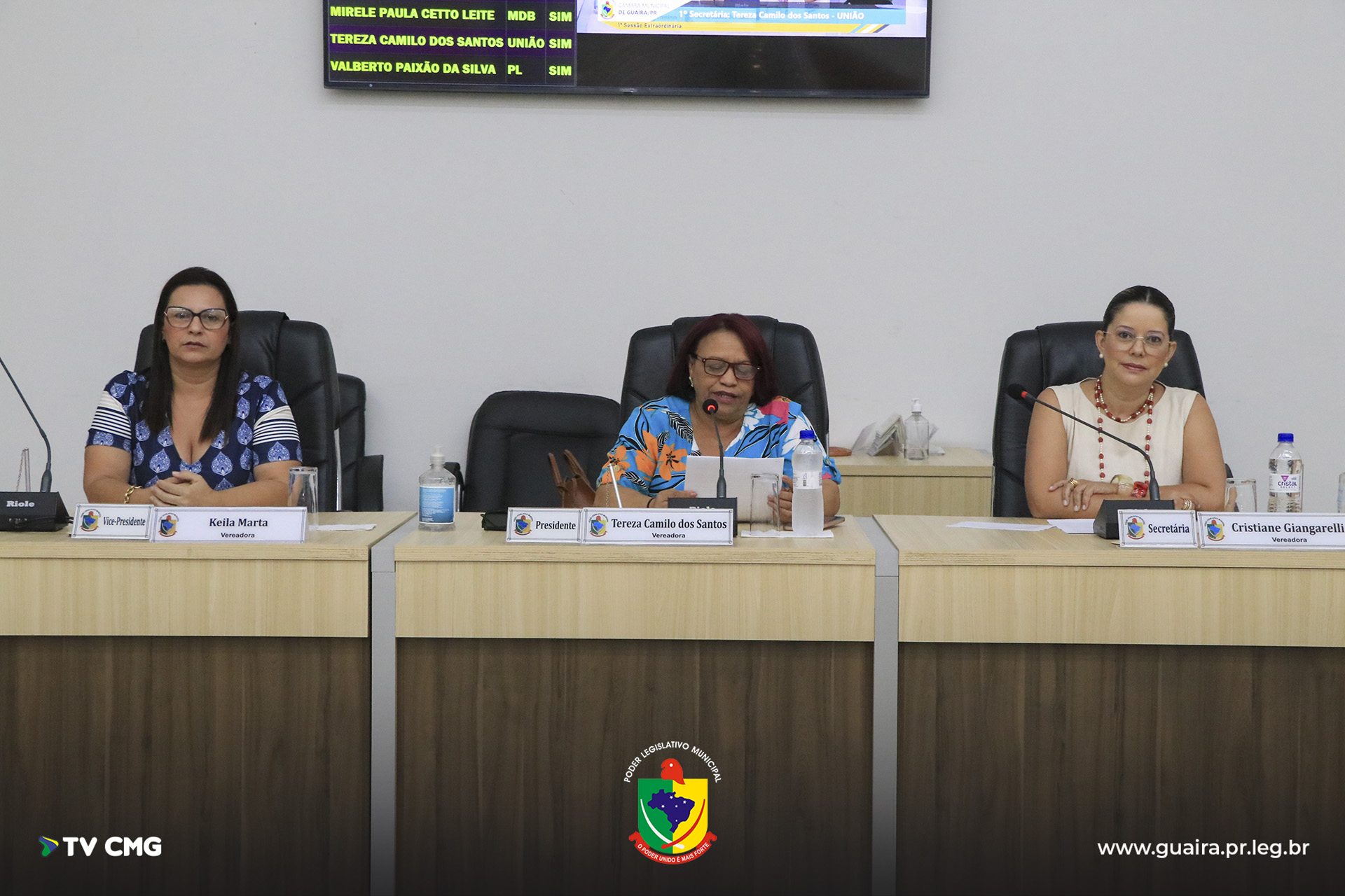 MULHERES ASSUMEM PROTAGONISMO NA MESA DIRETIVA DA CÂMARA