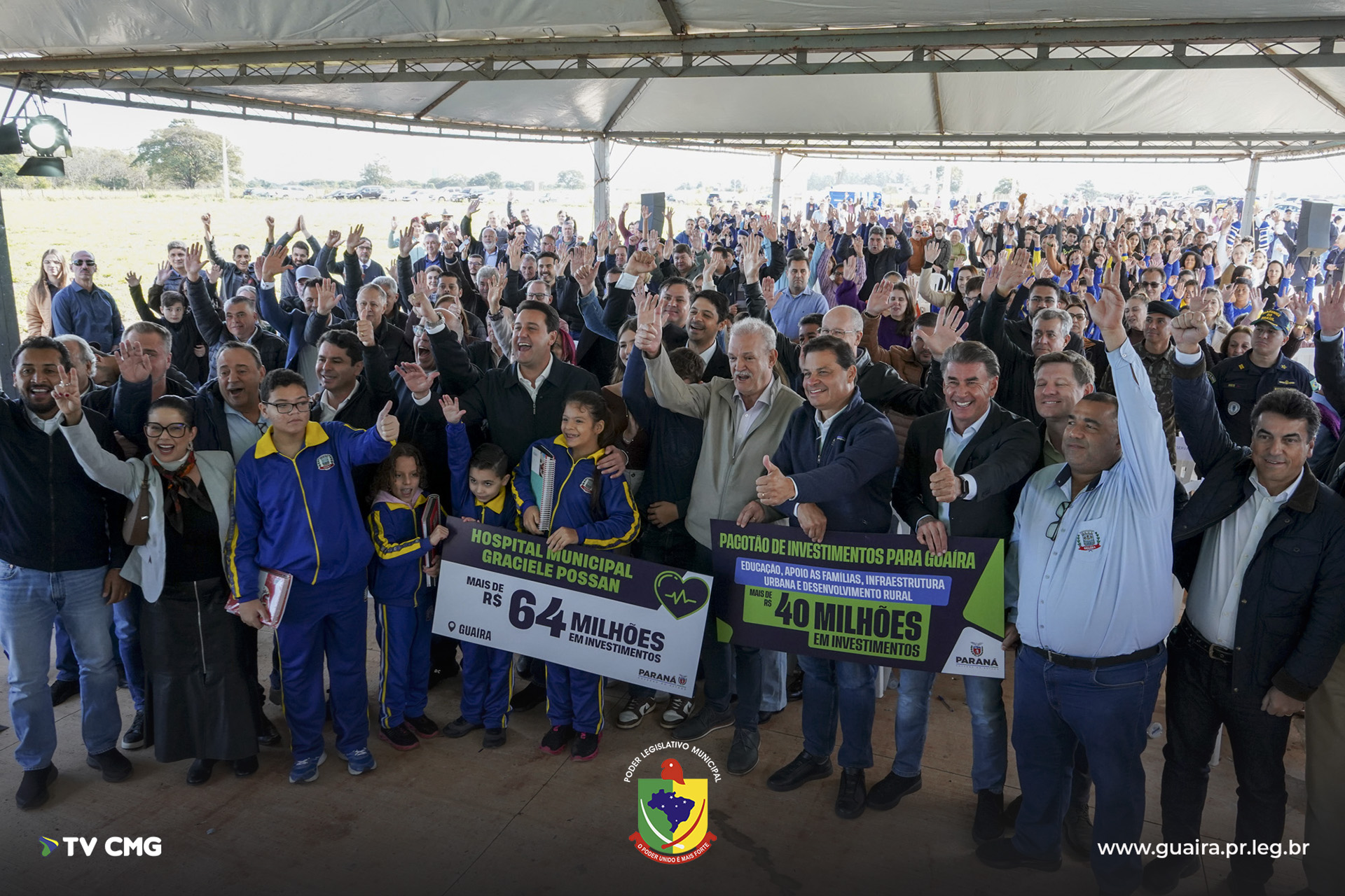 ORDEM DE SERVIÇO MARCA INÍCIO DAS OBRAS DO HOSPITAL GRACIELE POSSAN