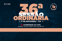PAUTA DA 36ª SESSÃO ORDINÁRIA