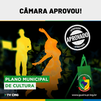 PLANO MUNICIPAL DE CULTURA É APROVADO E VIGORA ATÉ 2034