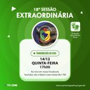 SAIBA O QUE SERÁ VOTADO NA 18ª SESSÃO EXTRAORDINÁRIA