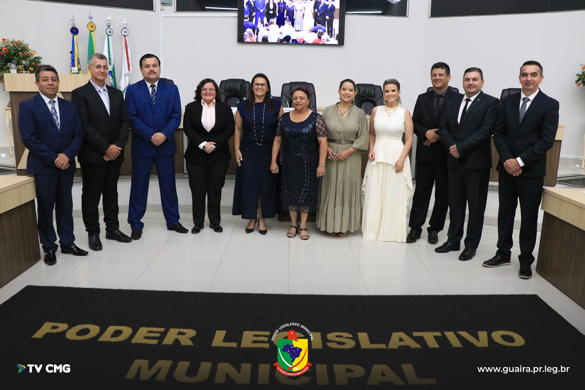 SESSÃO SOLENE DE POSSE 2025; UM NOVO CAPÍTULO PARA GUAÍRA