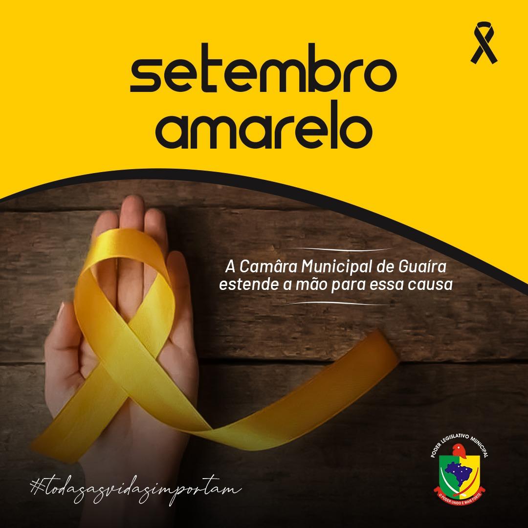 SETEMBRO AMARELO: PARA LEMBRARMOS QUE A VIDA IMPORTA