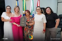 VEREADORA KARINA BACH ASSUME A PROCURADORIA DA MULHER