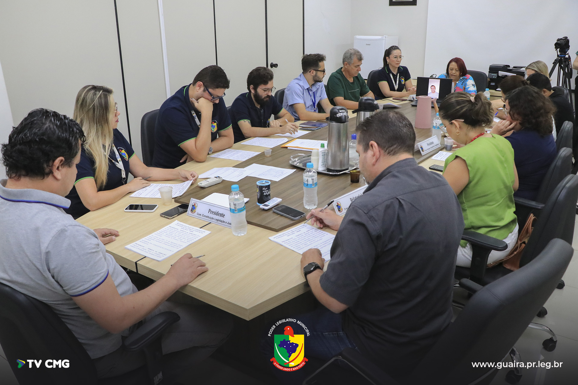 VEREADORES DEFINEM LÍDERES DAS COMISSÕES PERMANENTES